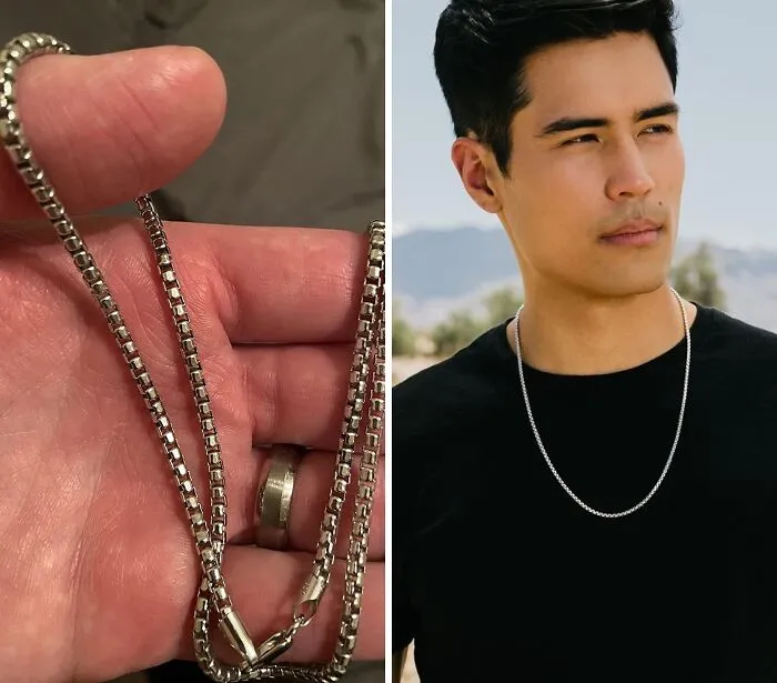 Elevate Your Style With Next Level <span Style="Font:inherit;color:#d74b1f;"> Jewelry's</Span> Genuine Solid Sterling Silver Round Box Link Rhodium Heavy-Duty Necklace Chain!