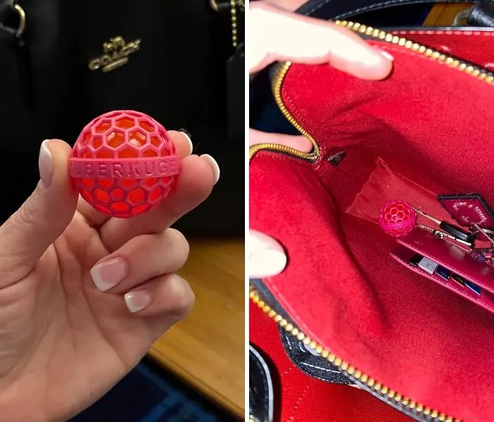Dirt Begone! <span Style="Font:inherit;color:#d74b1f;"> Sticky Ball</Span> Ensures Your Bags Stay Spotless Inside!