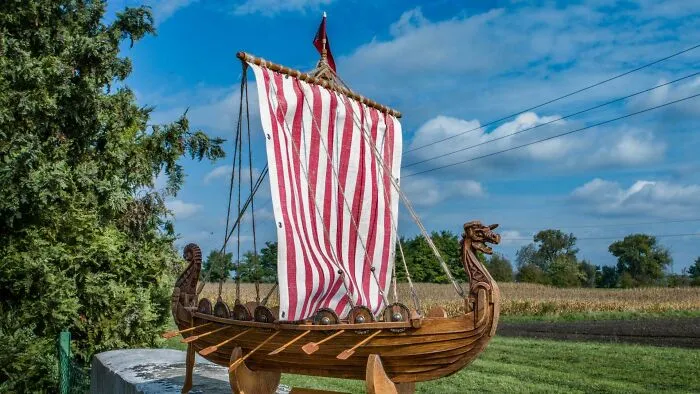 I Made A Viking Ship Model