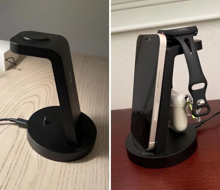 Charge Your Gadgets In Style: <span Style="Font:inherit;color:#d74b1f;"> The 3 In 1 Wireless Station </Span> For iPhone Lovers