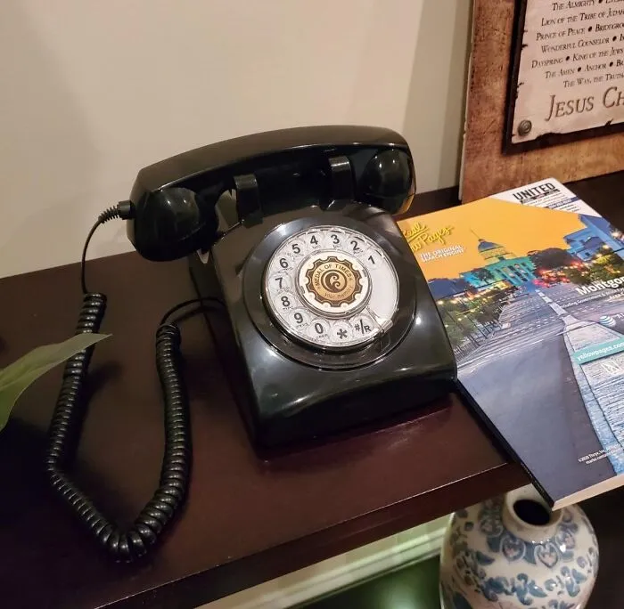Add A Touch Of Nostalgia To Your Home Decor With The  <span Style="Font:inherit;color:#d74b1f;"> Sangyn Retro Rotary Landline Phone</Span>: A Vintage-Inspired Classic For Modern Times!