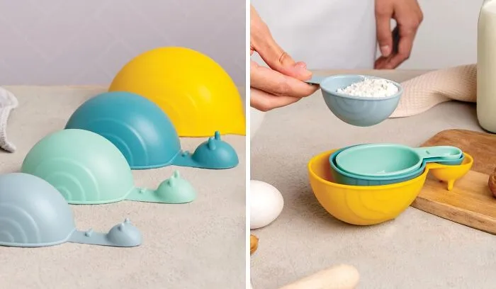 Cook And Bake With Charm Using The  <span Style="Font:inherit;color:#d74b1f;"> Shelly Cute Measuring Cups And Spoons Set By OTOTO</Span>: Add Whimsy To Your Kitchen Essentials!