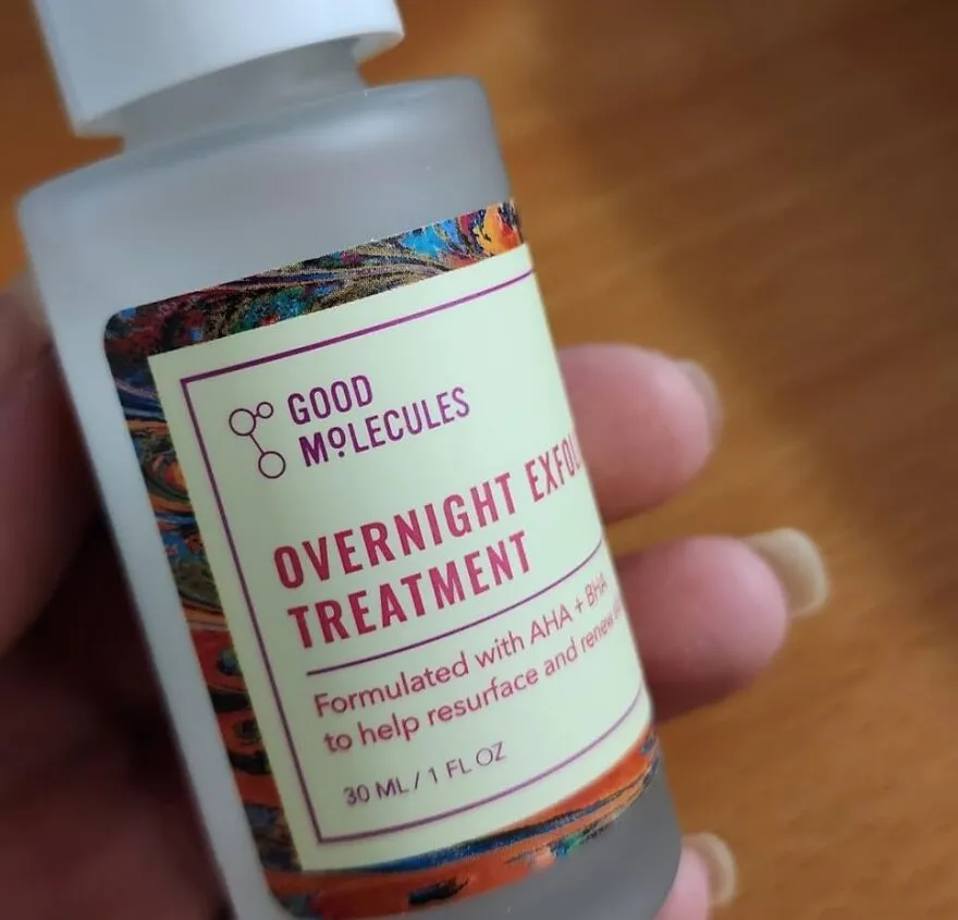 <span Style="Font:inherit;color:#d74b1f;"> Good Molecules Night Glow </Span>: Aha Marvel For Skin Nirvana