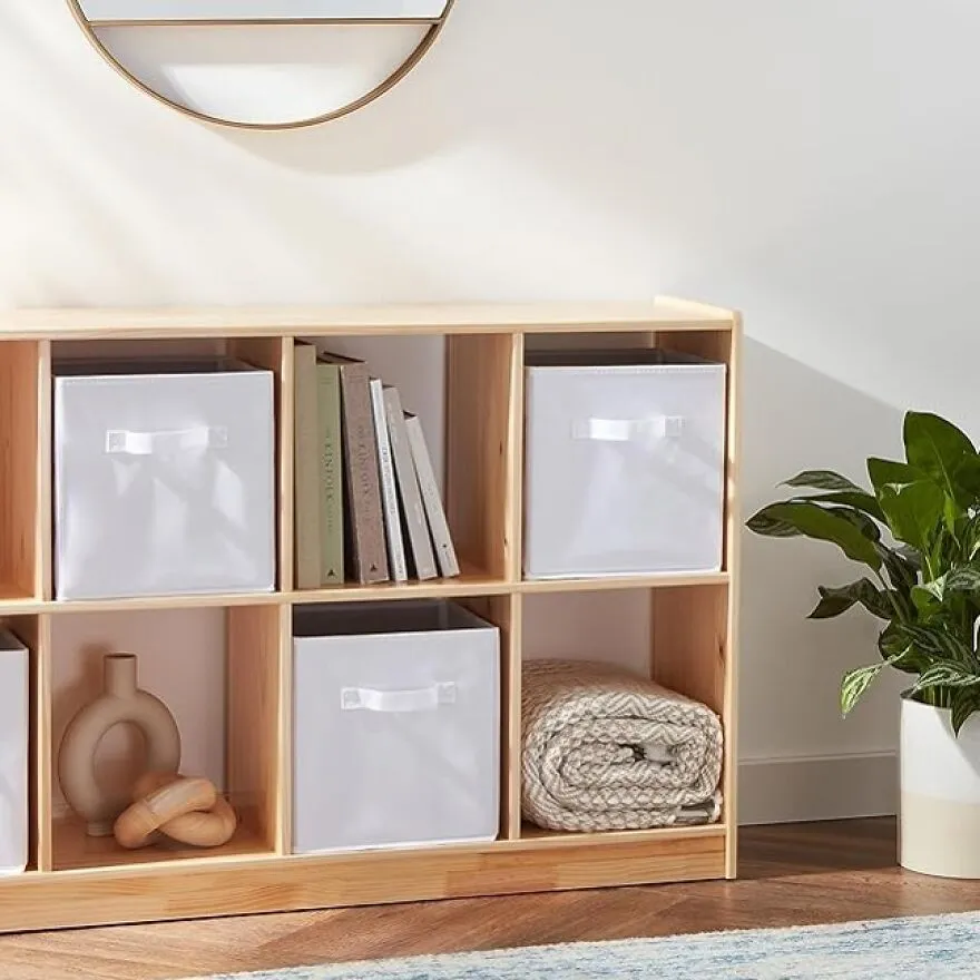 Transform Your Home With Amazon Basics <span Style="Font:inherit;color:#d74b1f;"> Collapsible Fabric Storage Cubes </Span>!