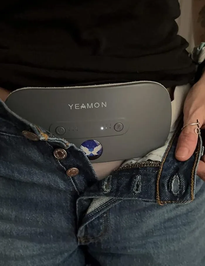 Heat Where You Need It: <span Style="Font:inherit;color:#d74b1f;"> Portable Cordless Heating Pad</Span>  Takes The Chill Off!