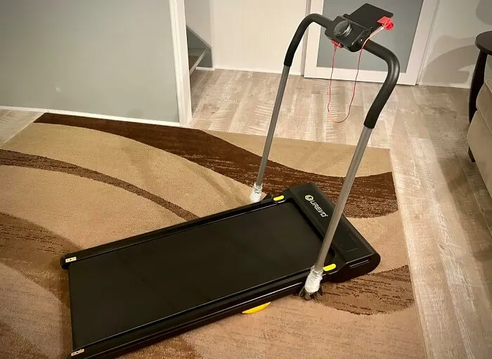 Upgrade Your Home Or Office Workout With <span Style="Font:inherit;color:#d74b1f;"> UREVO 2-In-1 Folding Treadmill</Span>: Compact Design, 2.5hp Motor, Remote Control, LED Display, And 265lbs Weight Capacity For Optimal Fitness Convenience!