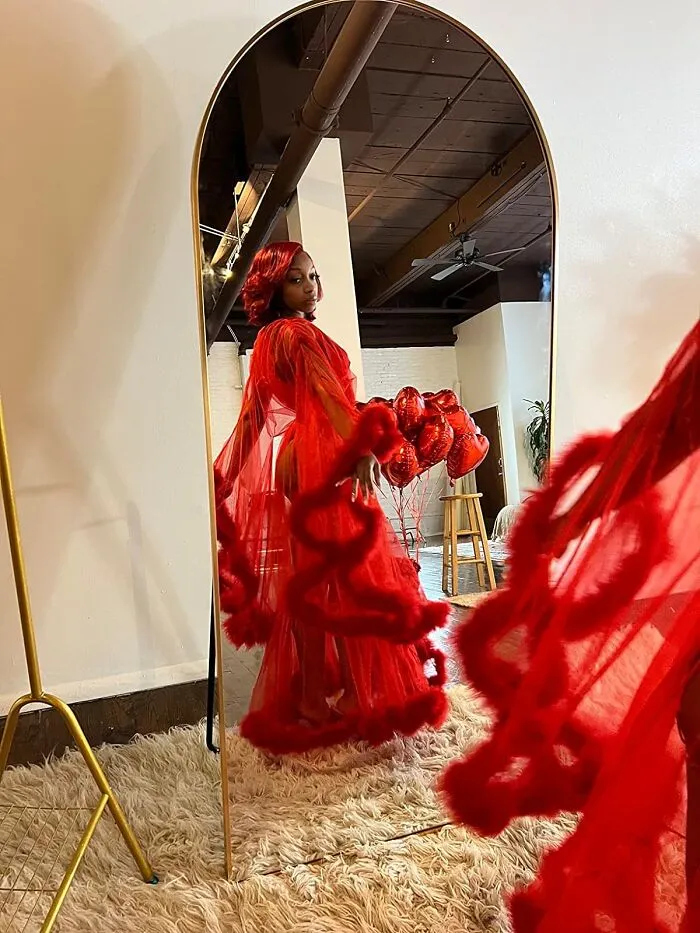 Leave A Little Sparkle (And A Few Feathers) Wherever You Go. Life's Too Short To Wear Boring  <span Style="Font:inherit;color:#d74b1f;"> Robes</Span> , So Flaunt That Plume And Fill The Room With Your Fabulousness