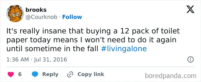50 Funny Posts From People Who've Mastered Living By Themselves