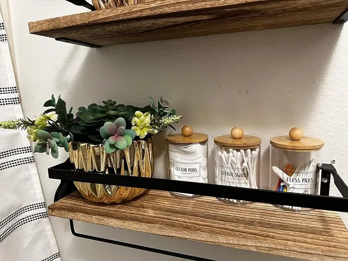 Transform Your Vanity With Elegant <span Style="Font:inherit;color:#d74b1f;"> Apothecary Jar Organizers</Span>!