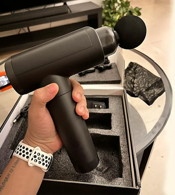 Deep Relief, Anywhere: The Ultimate <span Style="Font:inherit;color:#d74b1f;"> Massage Gun </Span> For Muscle Recovery