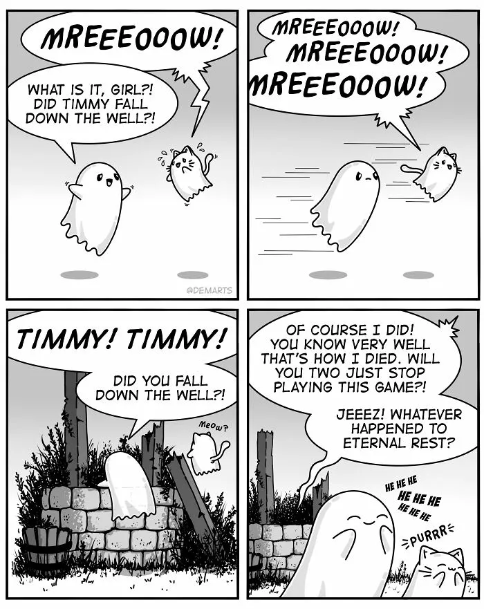 ‘Ghost And Ghost Kitty Universe’: 30 Best Comics I Made