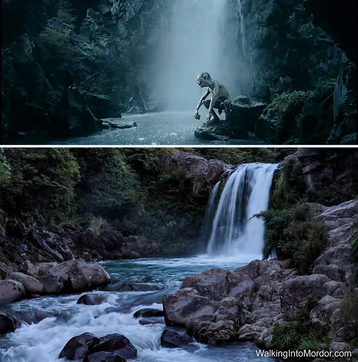 Having A Snack At "Gollum's Pool" On Mount Ruapehu