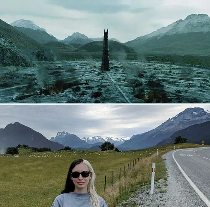 Isengard From Afar In Glenorchy