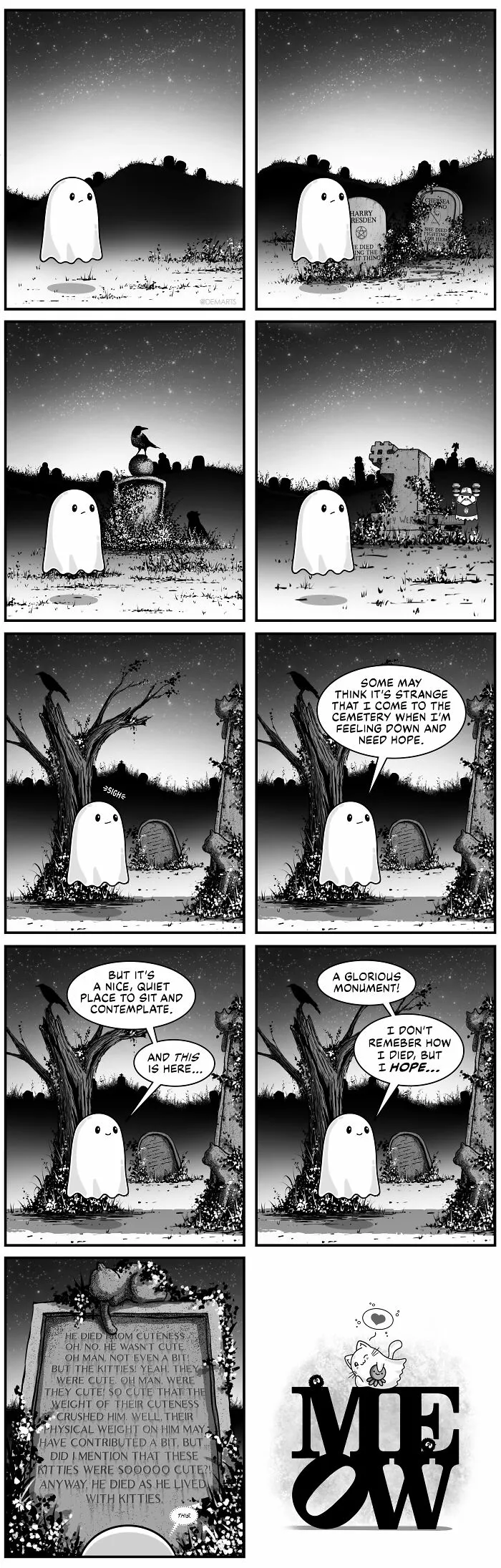 ‘Ghost And Ghost Kitty Universe’: 30 Best Comics I Made
