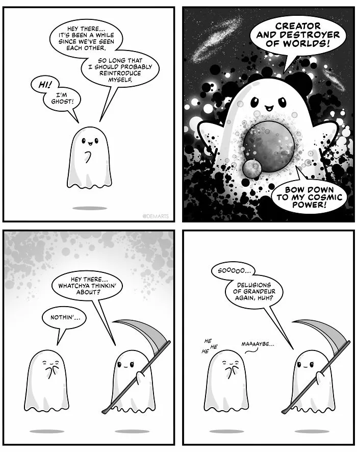 ‘Ghost And Ghost Kitty Universe’: 30 Best Comics I Made