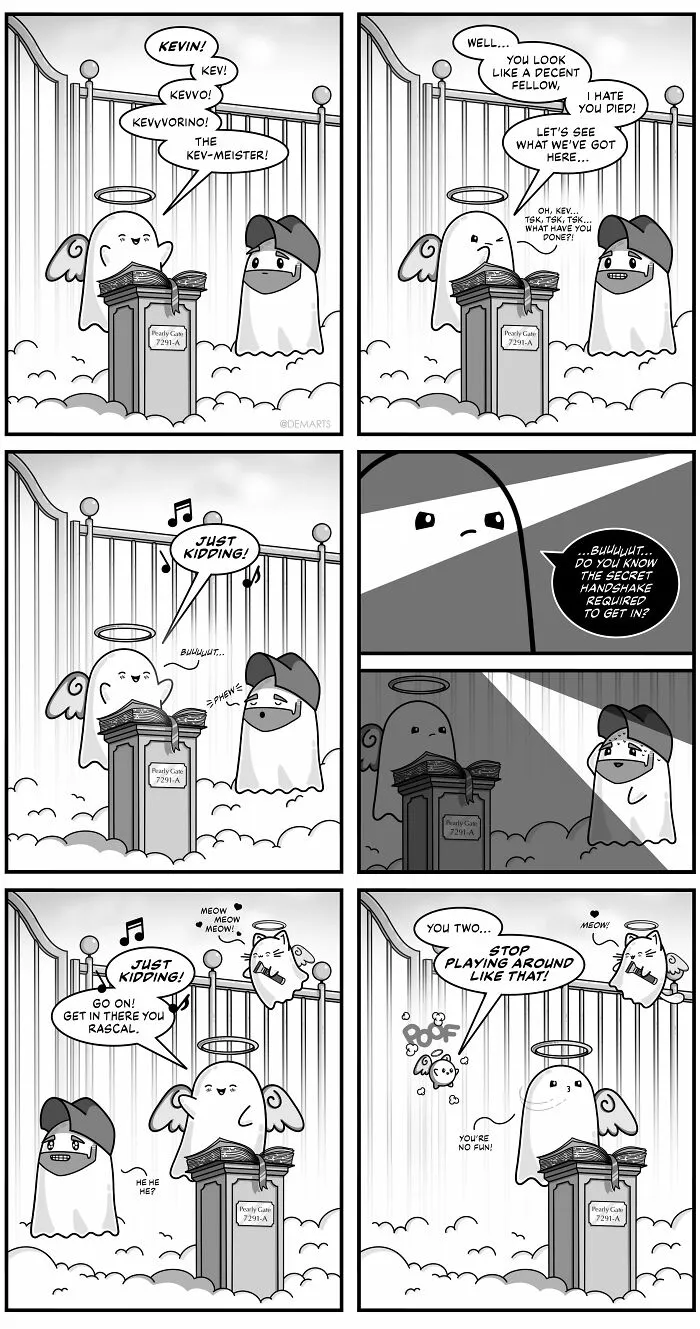 ‘Ghost And Ghost Kitty Universe’: 30 Best Comics I Made