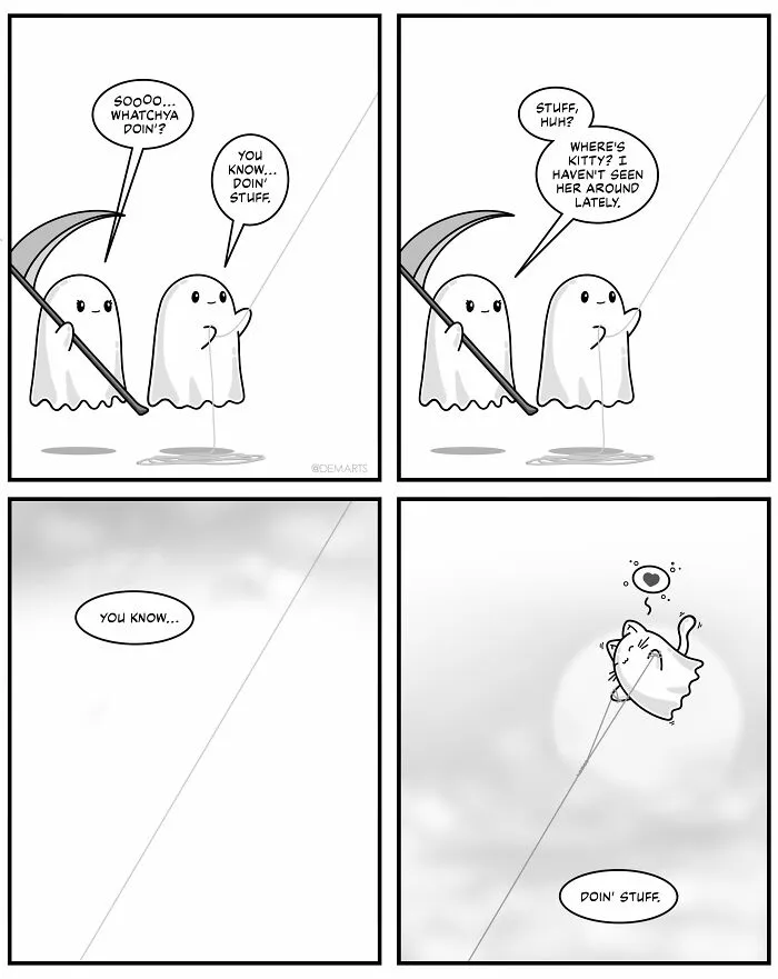 ‘Ghost And Ghost Kitty Universe’: 30 Best Comics I Made