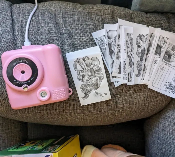 Say Cheese And Print! <span Style="Font:inherit;color:#d74b1f;"> Soxoffore Instant Print Camera </Span> For Kids