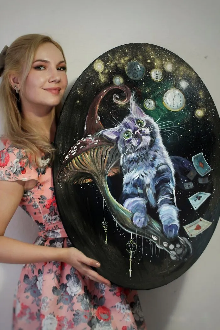 I Am An Artist Who Created 20 Paintings Featuring Fantasy Worlds (20 Pics)