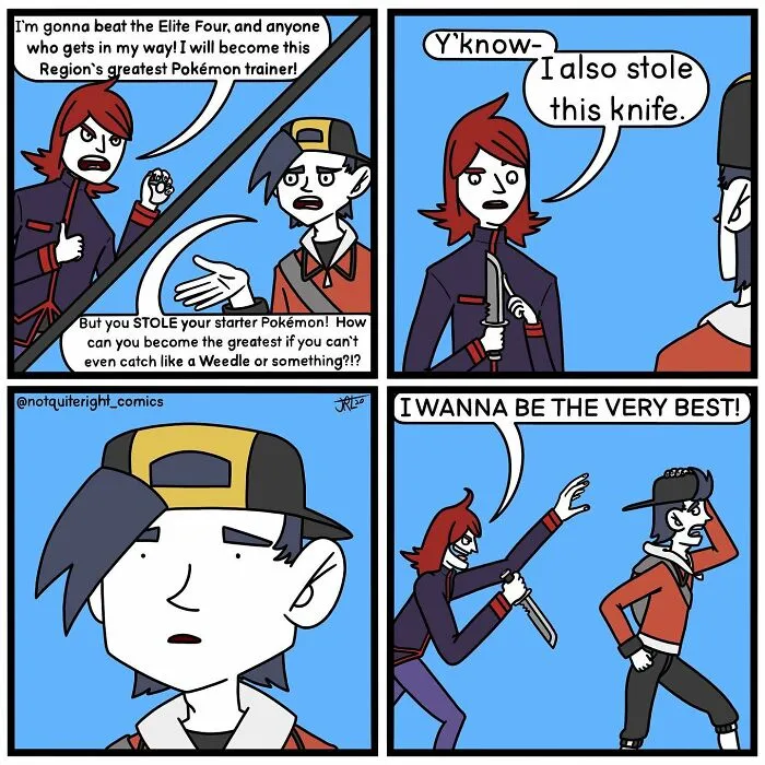 ‘Not Quite Right’: 24 New Dark Humor Comics With Surprising Endings