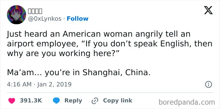 The Employee Knew English And Was Trying His Best To Get His Message Across