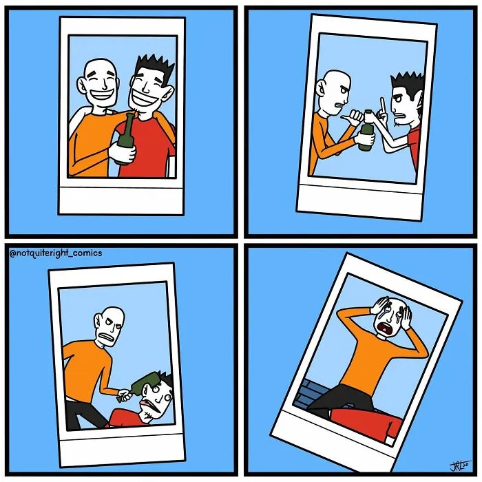 ‘Not Quite Right’: 24 New Dark Humor Comics With Surprising Endings