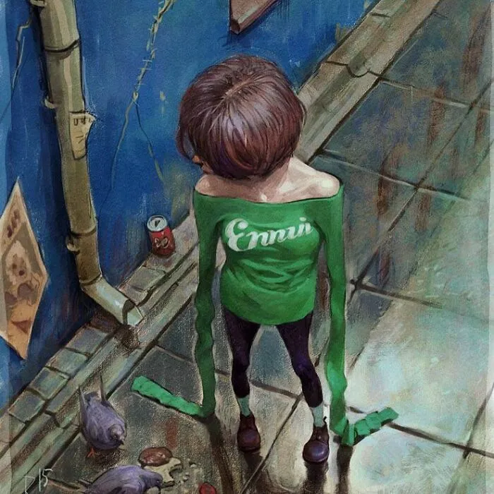 Este artista sigue creando controvertidas ilustraciones llenas de mensajes ocultos