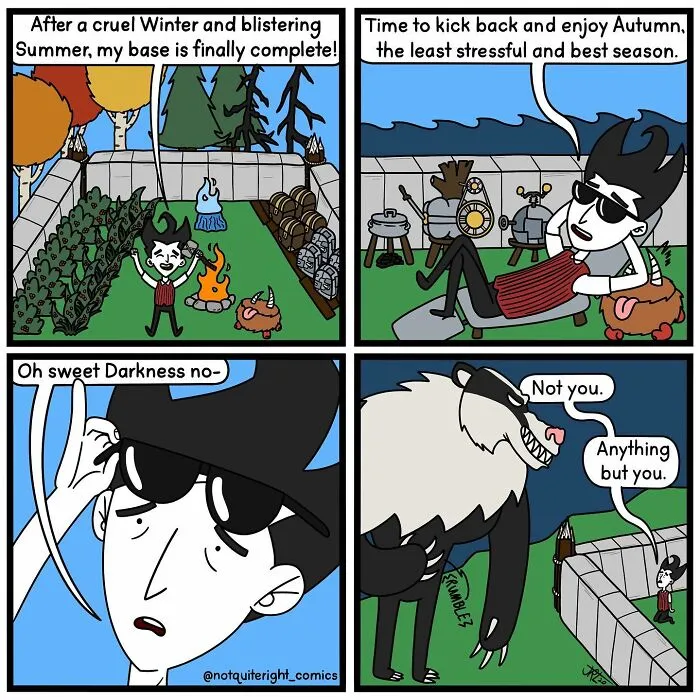 ‘Not Quite Right’: 24 New Dark Humor Comics With Surprising Endings