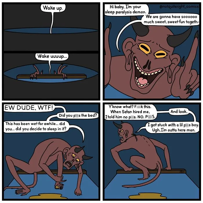 ‘Not Quite Right’: 24 New Dark Humor Comics With Surprising Endings
