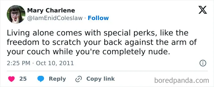 50 Funny Posts From People Who've Mastered Living By Themselves
