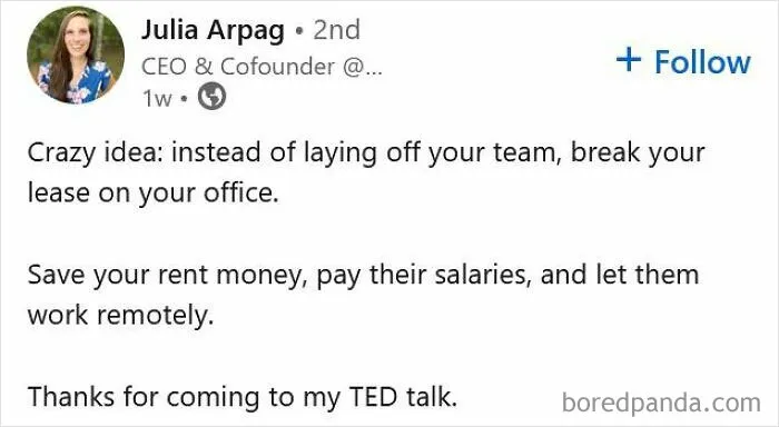 This Is Too Good Linkedin Doesn't Deserve It