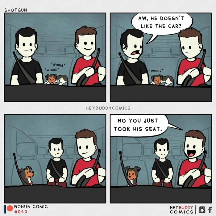 28 New ‘Hey Buddy Comics’ About The Bond Between People And Dogs