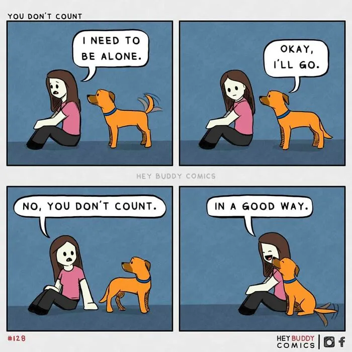 28 New ‘Hey Buddy Comics’ About The Bond Between People And Dogs