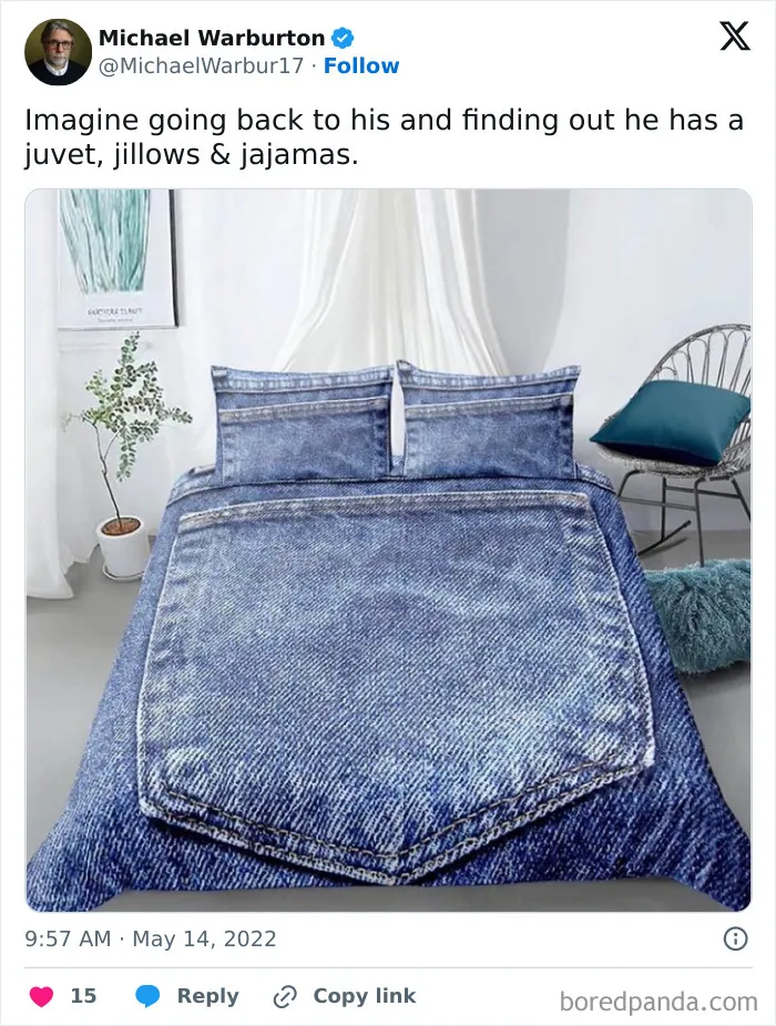 For Those Who Are Dedicated To The All-Denim Life And Already Have The Canadian Tuxedo, The Joots, And So Much More, I Present: