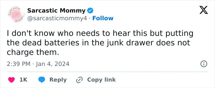 "Sarcastic Mommy" Shared 30 Funny Tweets That Parents Might Relate To
