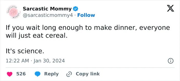 "Sarcastic Mommy" Shared 30 Funny Tweets That Parents Might Relate To