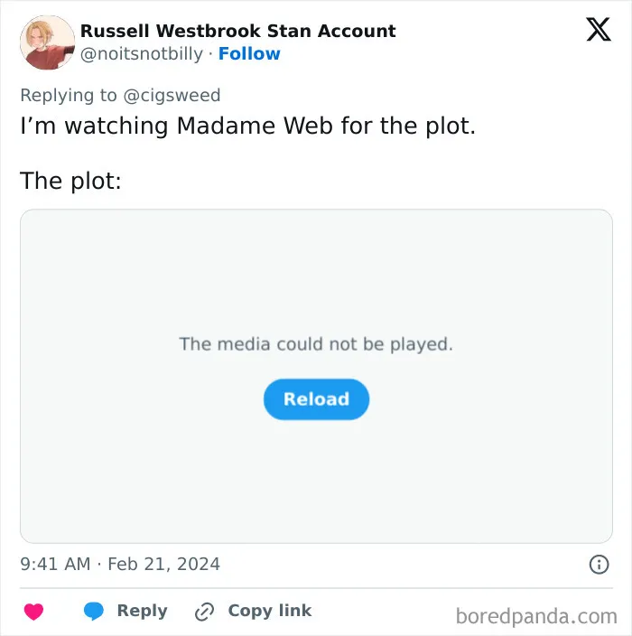 Some People Watched Madame Web For The Plot (Sydney Sweeney)