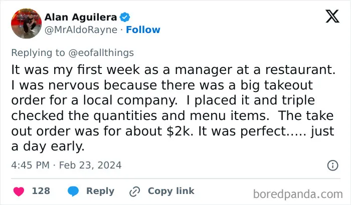 30 Contenders For The Award Of Worst Mistake At Work, As Shared In This X Thread