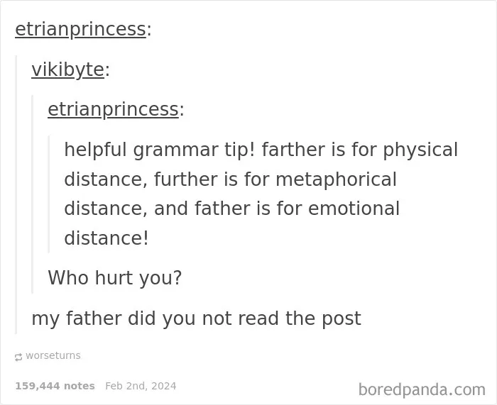 Did You Not Read The Post?