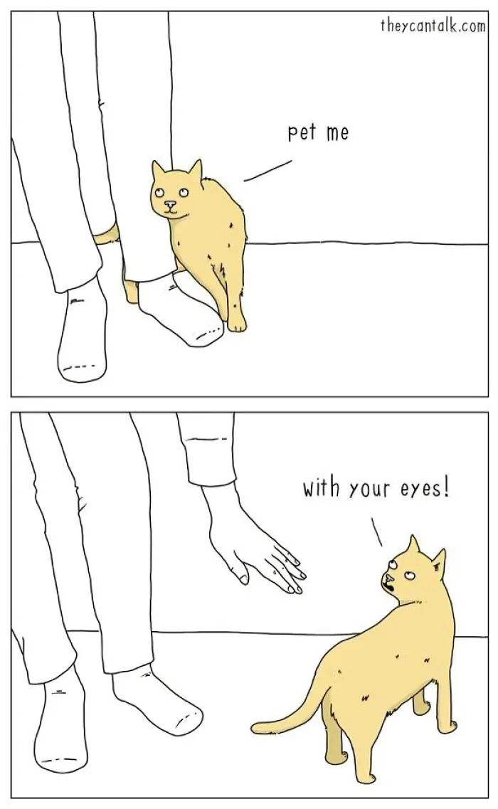 Pet Me With Your Eyes