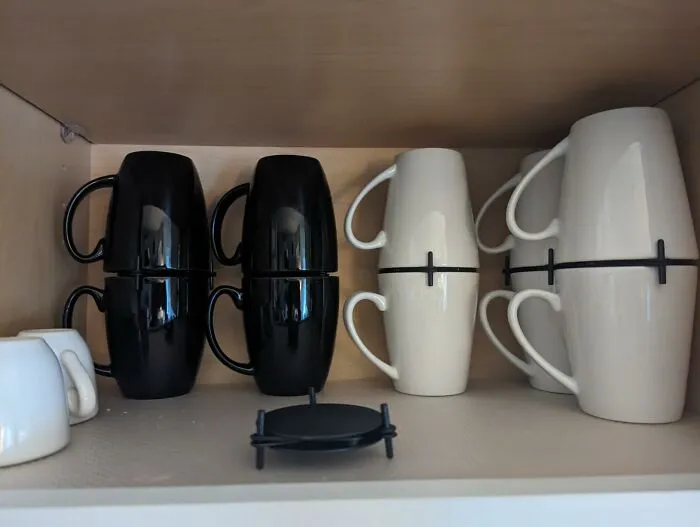 Don’t Let Your Mugs Get Lonely, Stack Them With <span Style="Font:inherit;color:#d74b1f;"> Elypro Organizers</Span>!
