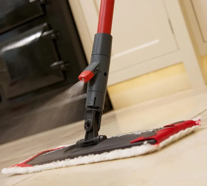 No Bucket, No Hassle: <span Style="Font:inherit;color:#d74b1f;"> Vileda 1-2 Spray Microfibre Mopping System </Span>