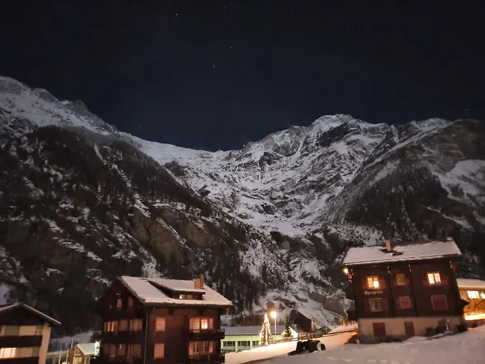 2am In Randa (Switzerland) During A Full Moon