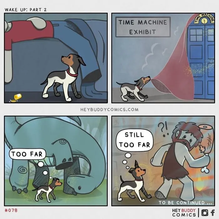 28 New ‘Hey Buddy Comics’ About The Bond Between People And Dogs