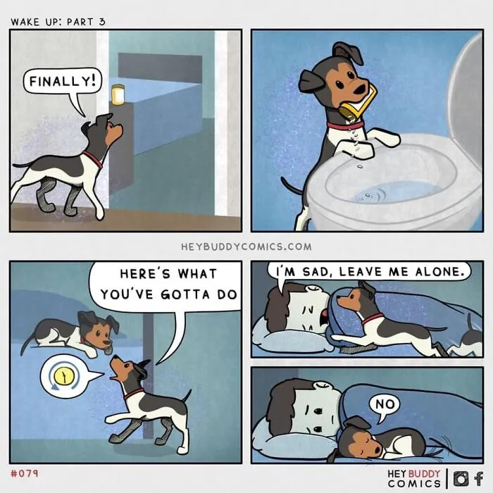 28 New ‘Hey Buddy Comics’ About The Bond Between People And Dogs
