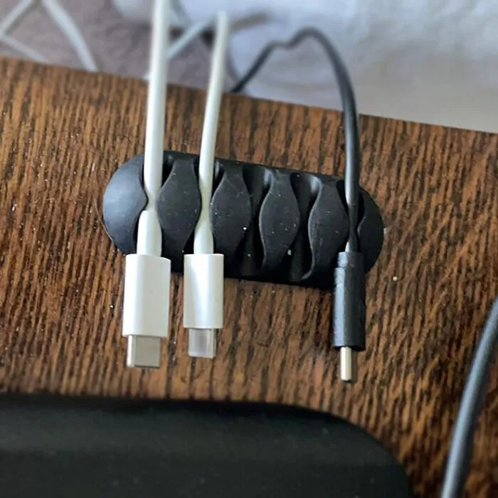 <span Style="Font:inherit;color:#d74b1f;"> Cable Organizer Clips </Span> For The Ultimate In Desk Cord Management