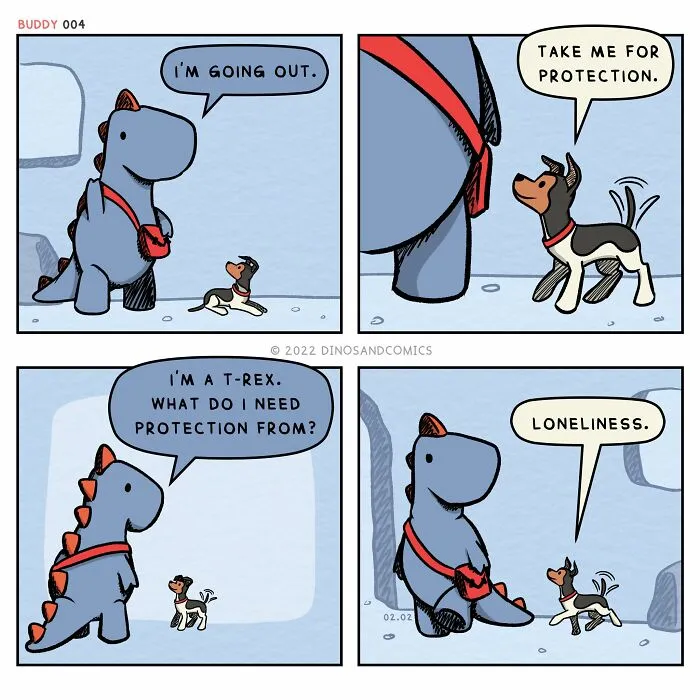 28 New ‘Hey Buddy Comics’ About The Bond Between People And Dogs