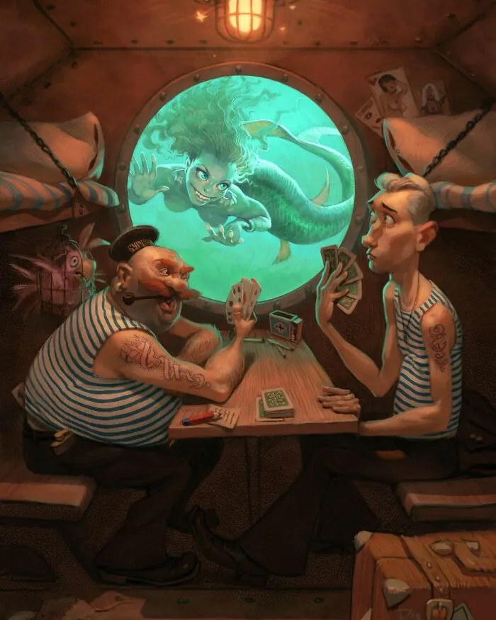 Este artista sigue creando controvertidas ilustraciones llenas de mensajes ocultos