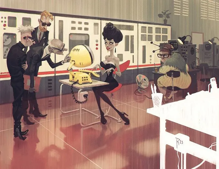 Este artista sigue creando controvertidas ilustraciones llenas de mensajes ocultos