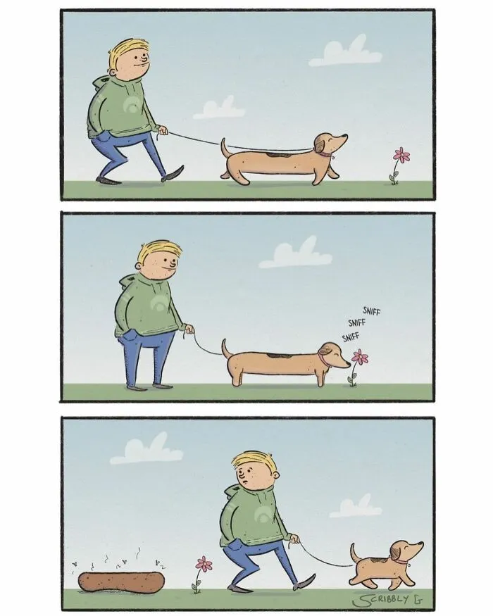 Artist Makes Funny Comics With Unexpected Endings And A Pinch Of Dark Humor (22 New Pics)